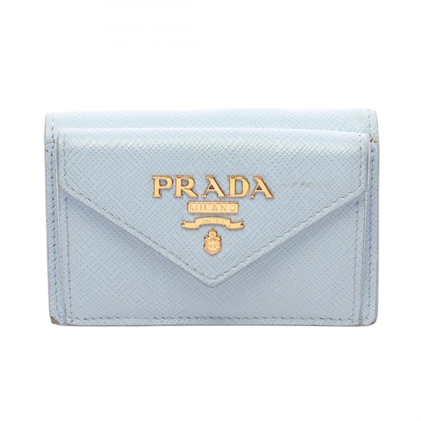 プラダ SAFFIANO METAL コンパクトウォレット 三つ折り財布 財布 レディース 1MH021