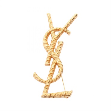 サンローランパリ OPYUM BROCHE オピウム ブローチ アクセサリー レディース