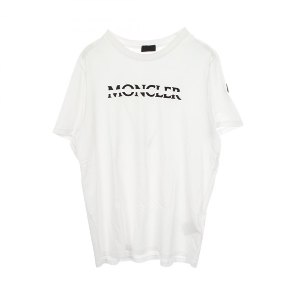 モンクレール ロゴレタリング 半袖Tシャツ 衣料品 トップス レディース