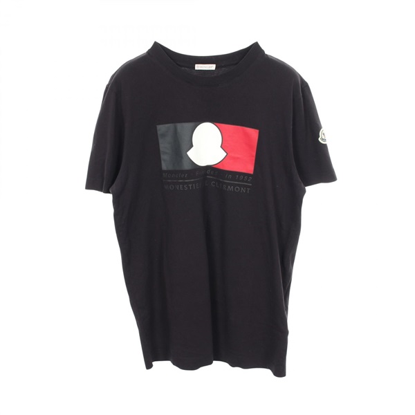 モンクレール ロゴプリント クルーネック 半袖Tシャツ 衣料品 トップス メンズ