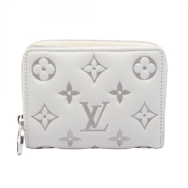 ルイ・ヴィトン ポルトフォイユ ルー LV SKI モノグラムエンボス 二つ折り財布 財布 レディース M12153