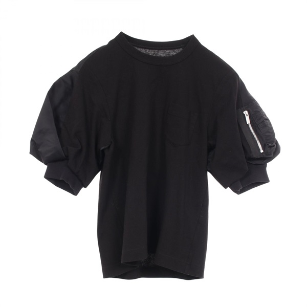 サカイ ドッキング ポケット付き 半袖Tシャツ 衣料品 トップス レディース 24-07169