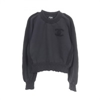 シャネル ココマーク トレーナー/スウェット シャネル(CHANEL)シャネル ココマーク フリル 裏起毛 スウェット 衣料