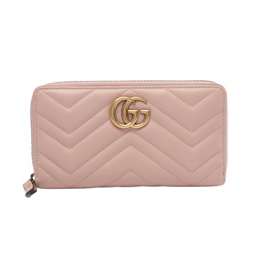 グッチ GGマーモント ジップアラウンドウォレット ラウンド長財布 財布 レディース 443123