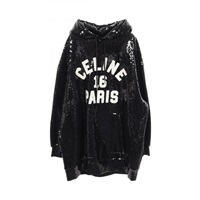 Tiara　最終値下げ「CELINE」ロゴパーカー★Sサイズ CELINE（セリーヌ） パーカー RY032510Z.08BQ レディース プルオーバー