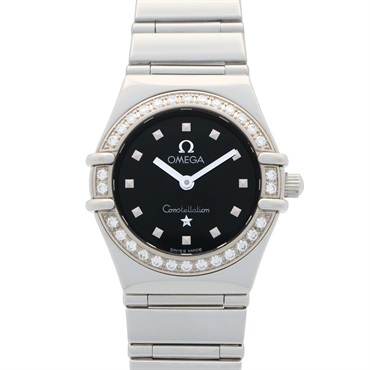 オメガ コンステレーション ミニ マイチョイス　ダイヤベゼル 腕時計 時計 レディース 1465.51.00