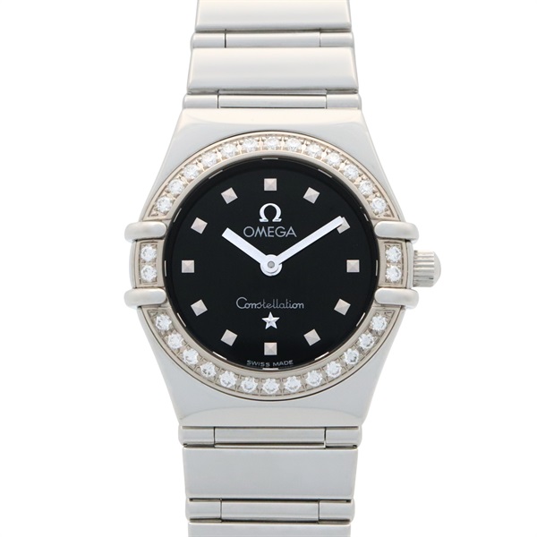 オメガ コンステレーション ミニ マイチョイス　ダイヤベゼル 腕時計 時計 レディース 1465.51.00