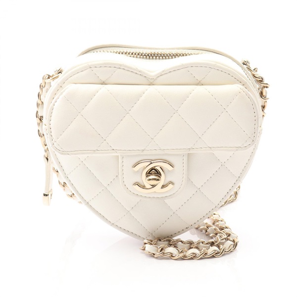 シャネル(CHANEL)シャネル ハート チェーン クラッチ バッグ