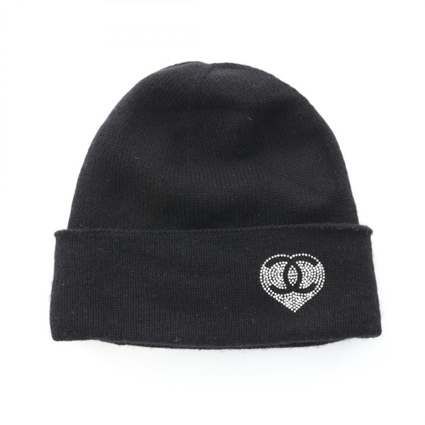 シャネル ココマーク ニットキャップ 帽子 レディース