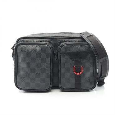 ルイ・ヴィトン ユーティリティ メッセンジャー ダミエグラフィット ショルダーバッグ バッグ メンズ N40280