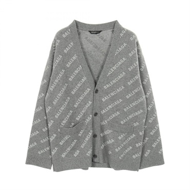 バレンシアガ ニット カーディガン 衣料品 トップス レディース 733855