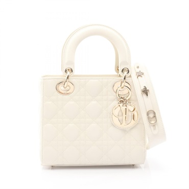 ディオール MY LADY DIOR マイレディディオール スモール カナージュ ハンドバッグ バッグ レディース