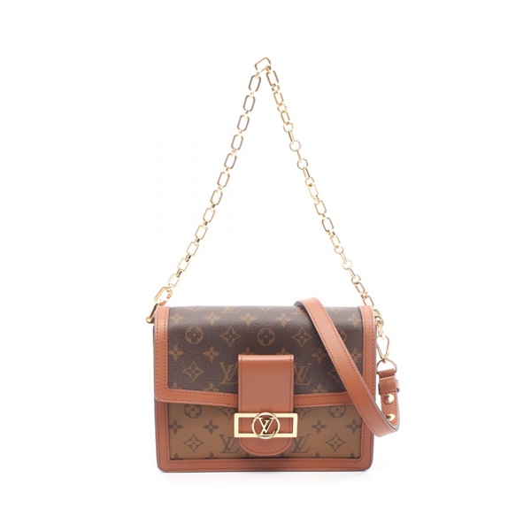 ルイ・ヴィトン ドーフィーヌMM モノグラムリバース ショルダーバッグ バッグ レディース M45958