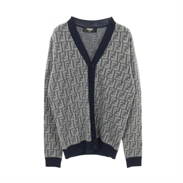 フェンディ FFロゴ カーディガン 衣料品 トップス メンズ FZC491