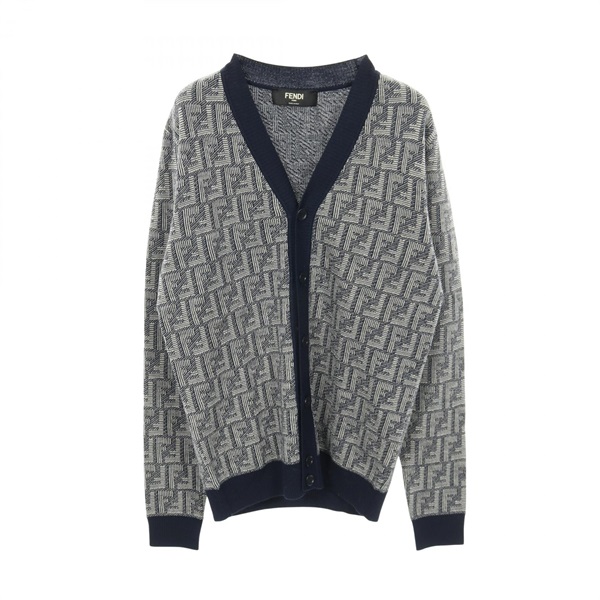 フェンディ FFロゴ カーディガン 衣料品 トップス メンズ FZC491