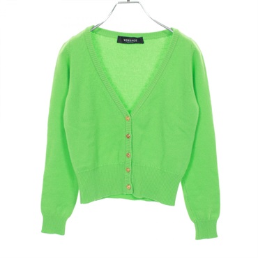 ヴェルサーチ メデューサボタン カーディガン 衣料品 トップス レディース