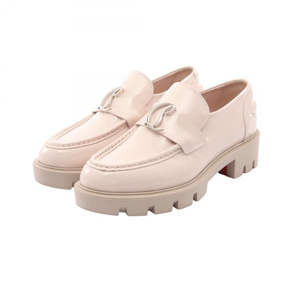 クリスチャンルブタン CL Moc Lug ローファー 靴 レディース