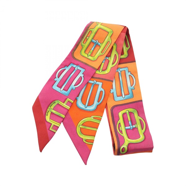 エルメス ツイリー BOUCLERIE D ATTELAGE スカーフ 衣料品 レディース