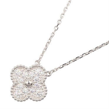 ヴァンクリーフ＆アーペル ヴィンテージアルハンブラ ダイヤ ネックレス ネックレス ジュエリー レディース VCARA46100