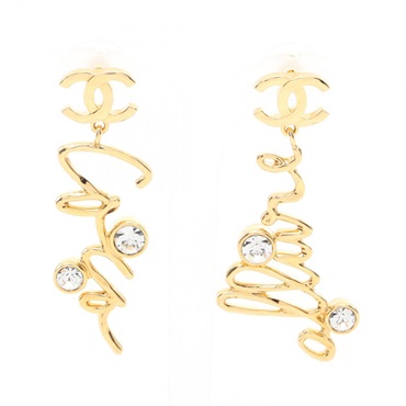 シャネル ココマーク ロゴ ピアス ジュエリー レディース