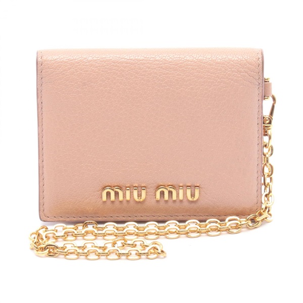 ミュウ ミュウ MADRAS マドラス カードケース アクセサリー レディース