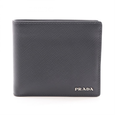 プラダ SAFFIANO BICOLO 二つ折り財布 財布 メンズ 2M0738
