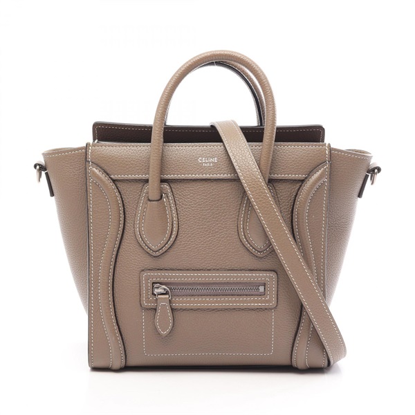 セリーヌ(CELINE)セリーヌ ラゲージ ナノショッパー 2WAY ハンドバッグ