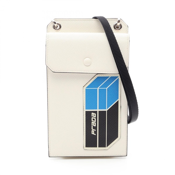 プラダ SAFFIANO PATCH スマートフォンケース ショルダーバッグ バッグ レディース 2ZH068