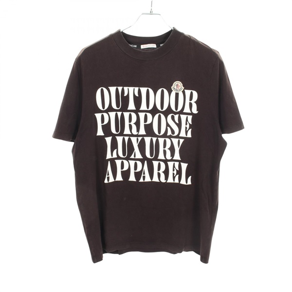 モンクレール ロゴプリント 半袖Tシャツ 衣料品 トップス メンズ