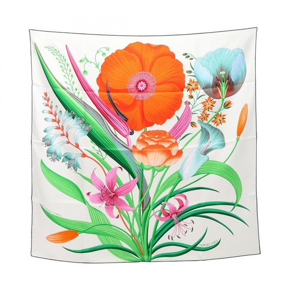 エルメス カレ90 BOUQUET FINAL スカーフ 衣料品 レディース