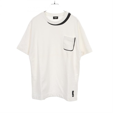 フェンディ シャドープリント 半袖Tシャツ 衣料品 トップス メンズ FY0761