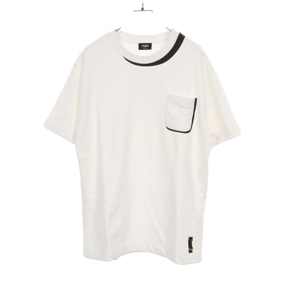 フェンディ シャドープリント 半袖Tシャツ 衣料品 トップス メンズ FY0761