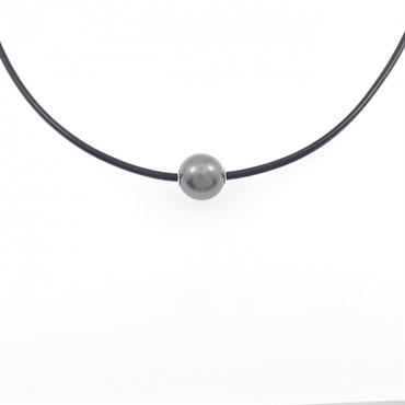 黒蝶パール ネックレス 11.9mm