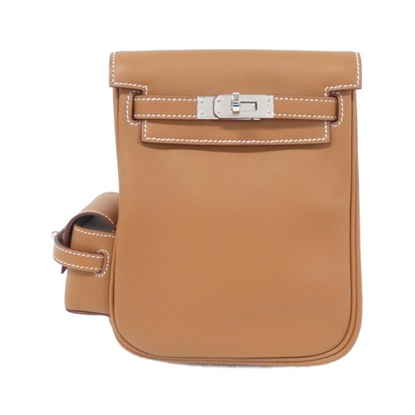 エルメス ヘリンボーン ベージュ生地 エルメス(HERMES)ケリー ジャンプ リュックサック｜2600059534129