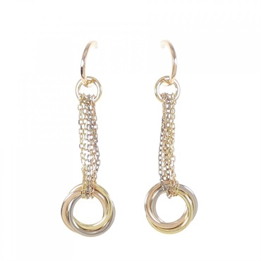 カルティエ　トリニティ　イヤリング 新品　先月購入 カルティエ(CARTIER)カルティエ トリニティ ピアス｜2600064472386