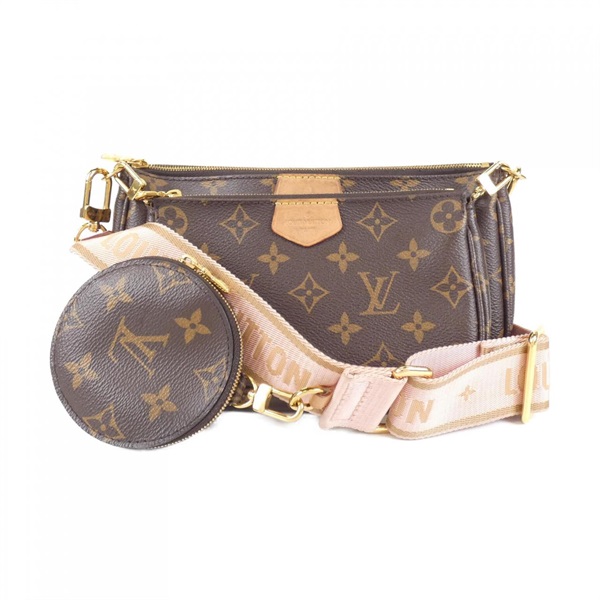 Louis Vuitton モノグラムショルダーバッグ ミュルティ ピンク