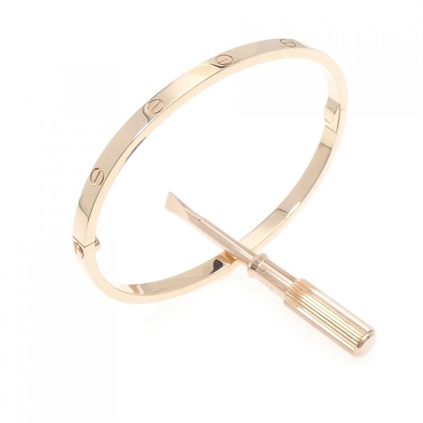 極美品 カルティエ LOVE ブレスレットスモール カルティエ(CARTIER)ラブブレスレット スモール｜2600070608328
