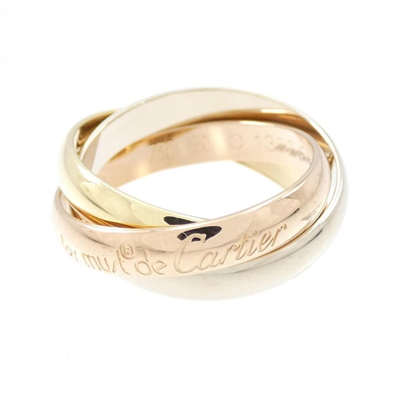 トリニティリング 3連リング 重ね付けリング トリニティリング つけっぱなし 金属