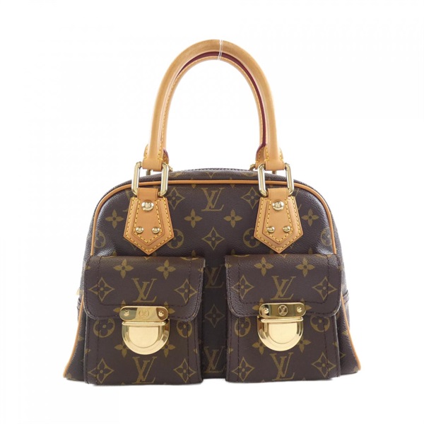 【超美品】ルイ・ヴィトン マンハッタンPM ハンドバッグ ルイ・ヴィトン(LOUIS VUITTON)ルイヴィトン モノグラム マンハッタン