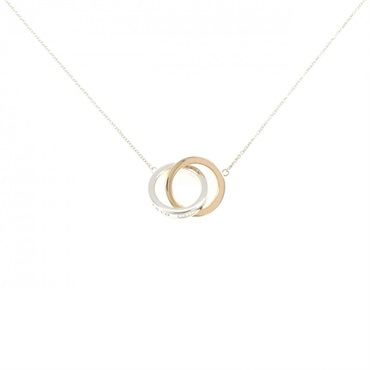 美品 ティファニー l コンビネーション ロッキング ネックレス 美品 ティファニー l コンビネーション ロッキング ネックレス