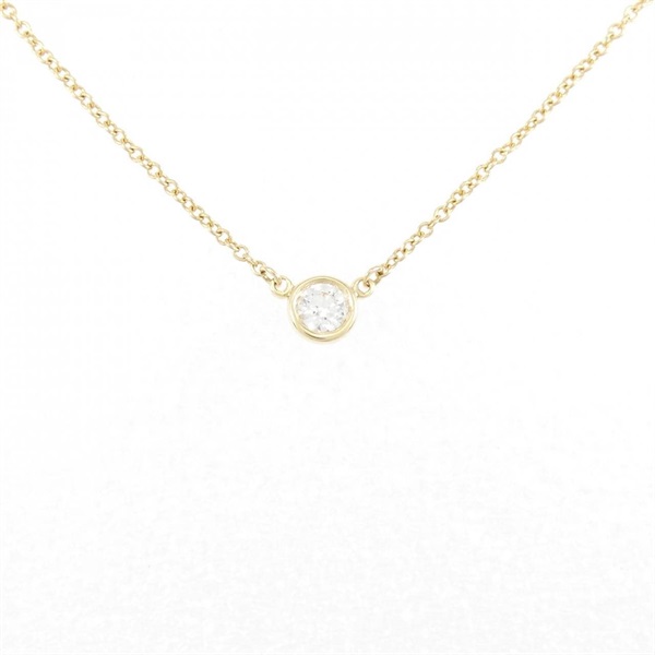 ティファニー(TIFFANY＆CO)バイザヤード ネックレス 0.18CT G VVS1 