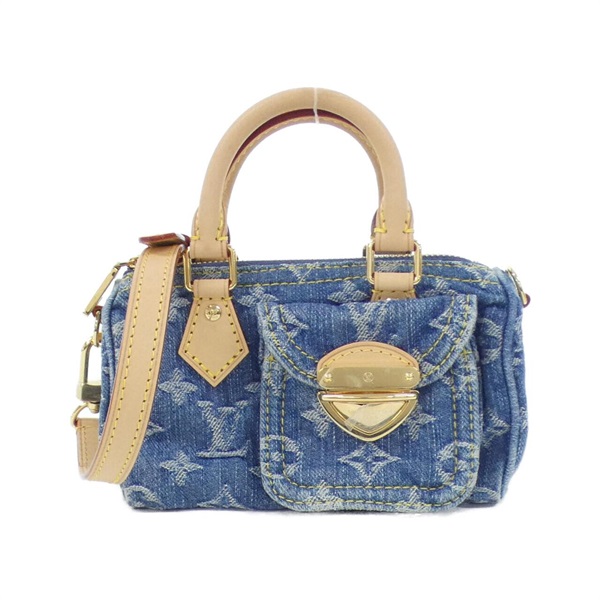 中古 ルイ ヴィトン LOUIS VUITTON M53842 DU0149 ユニセックス ショルダーバッグ モノグラムリバース ネイビー/ブラウン モノグラムリバース/レザー LOUIS VUITTON - 中古 ルイ ヴィトン LOUIS VUITTON M53842 DU0149