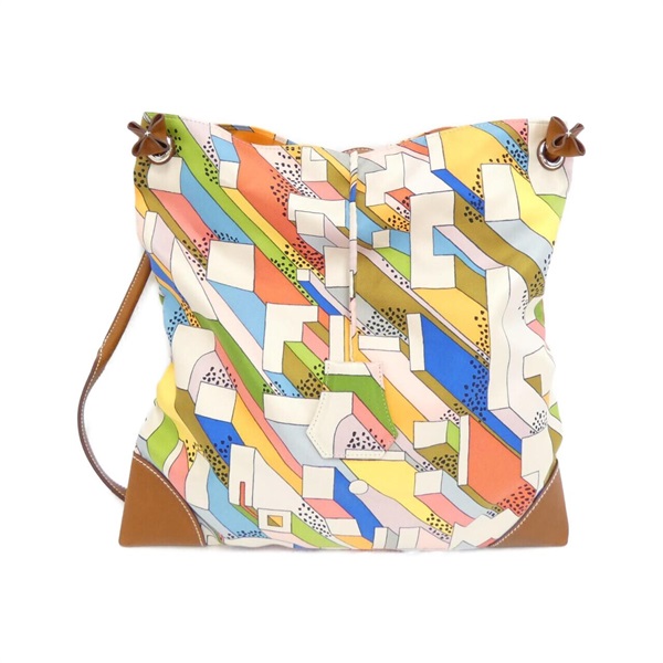 HERMES シルキーシティPM ON A SUMMERDAY ショルダーバッグ □エルメス□ シルキーシティPM「ON A SUMMER DAY」 ショルダーバッグ