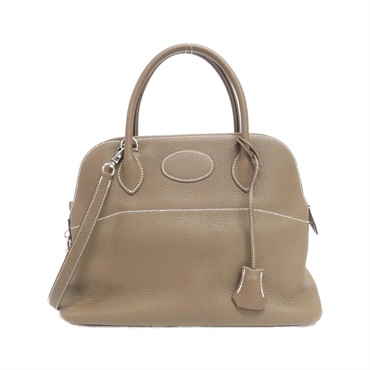 稀少✨エルメス ボリード31 ブラウン ⬜︎A刻印　クシュベル　ツイリー付き♡ 稀少✨エルメス ボリード31 ブラウン ⬜︎A刻印 クシュベル