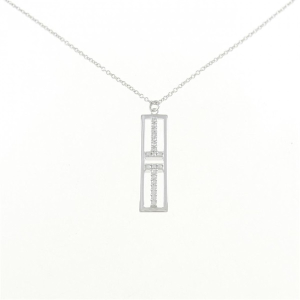 トゥー オープン バー ティカル バー ネックレス