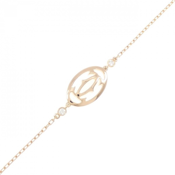 ロゴ ドゥーブルC ブレスレット