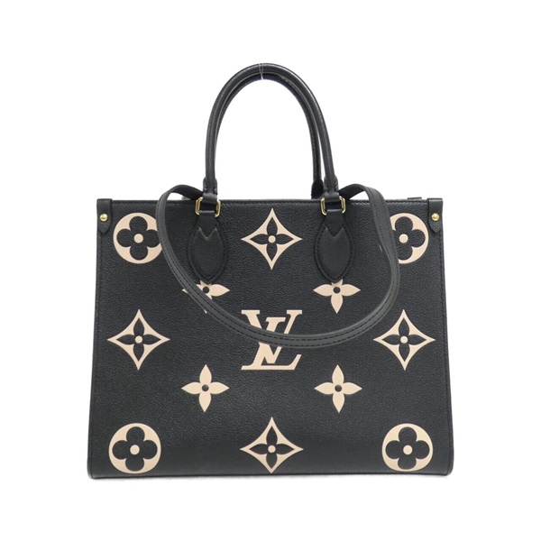 ルイヴィトン オンザゴーMM M45495 モノグラムアンプラント ルイ・ヴィトン(LOUIS VUITTON)ルイヴィトン バイカラー モノグラム