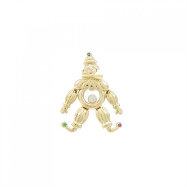 ピエロ カラーストーン ブローチ