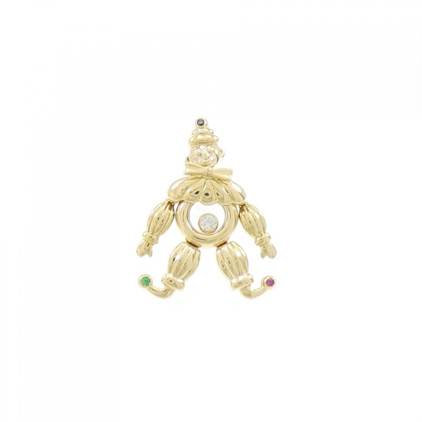 ピエロ カラーストーン ブローチ