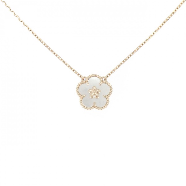 ヴァンクリーフ&アーペル ラッキー スプリング プラムブロッサム ネックレス